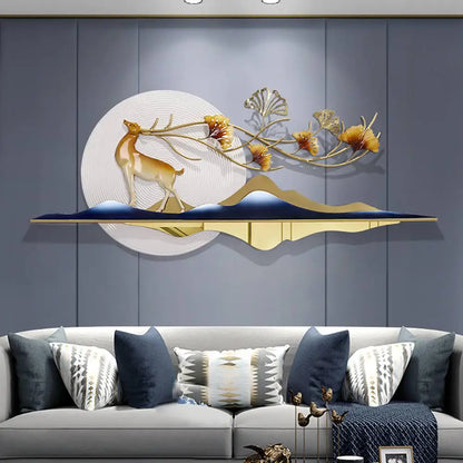 TIO's Designer Deer Metal Wall Decor