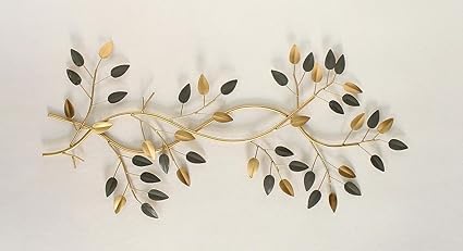 TIO's Metal Abstract Wall Art | Branches of Leaf Figures Decorative Wall Art Sculpture For Home Office, Hotel & Restaurant. - The Indie Odyssey