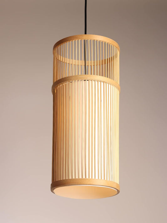 TIO's Bamboo Lamps | Bamboo Pendant Lamp | Boho Pendant Lamp | Cane Lampshade | Rattan Lampshade | Bamboo Hanging Lampshade