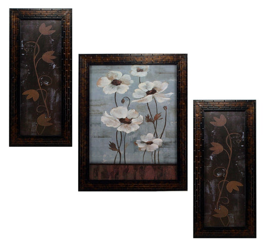 TIO'S Floral Paintings Set Of 3