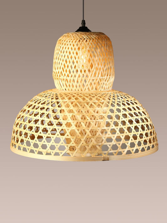 TIO's Bamboo Lampshade | Bamboo Pendant Lamp | Pendant Lamps| Cane Lampshade | Rattan Lamp Shade | Wicker Lamps