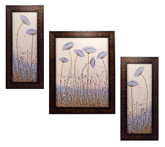 TIO'S Floral Paintings Set Of 3