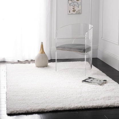 TIO's Soft Fluffy Shag Area Rugs for Living Room, Shaggy & Luxury Non-Slip | White