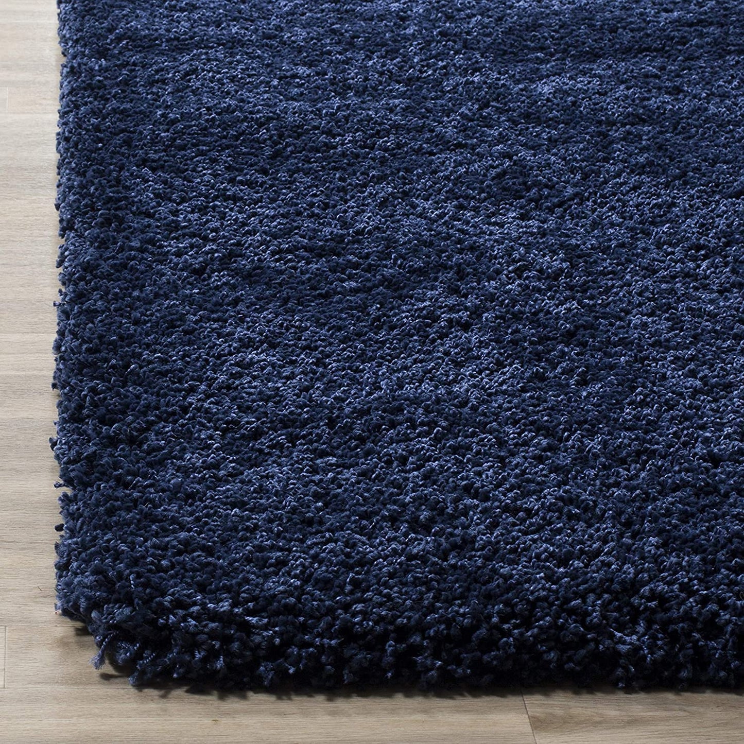 TIO's Soft Fluffy Shag Area Rugs for Living Room, Shaggy & Luxury Non-Slip | Dark Blue