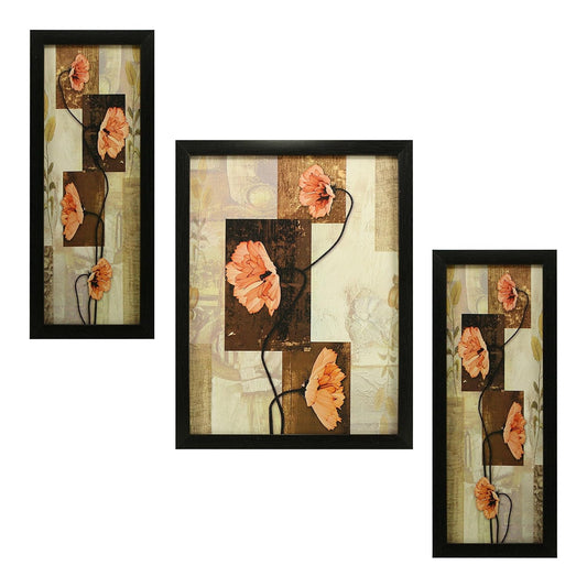 TIO's Floral Paintings set of 3