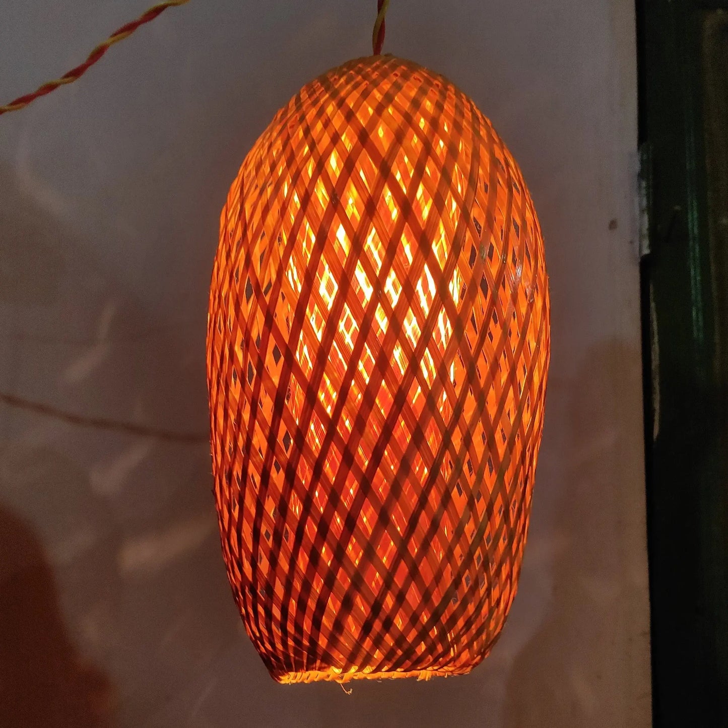 Bamboo Lampshade | Diameter - 6"