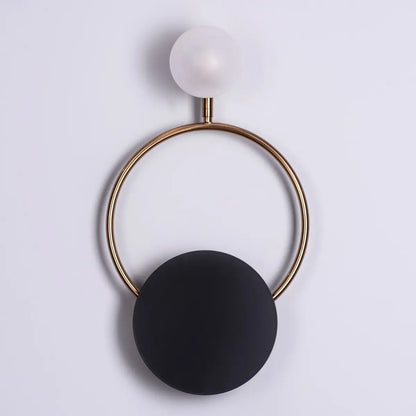 TIO's Dot Spot (Gold) Wall Light | Gold and Black Finish