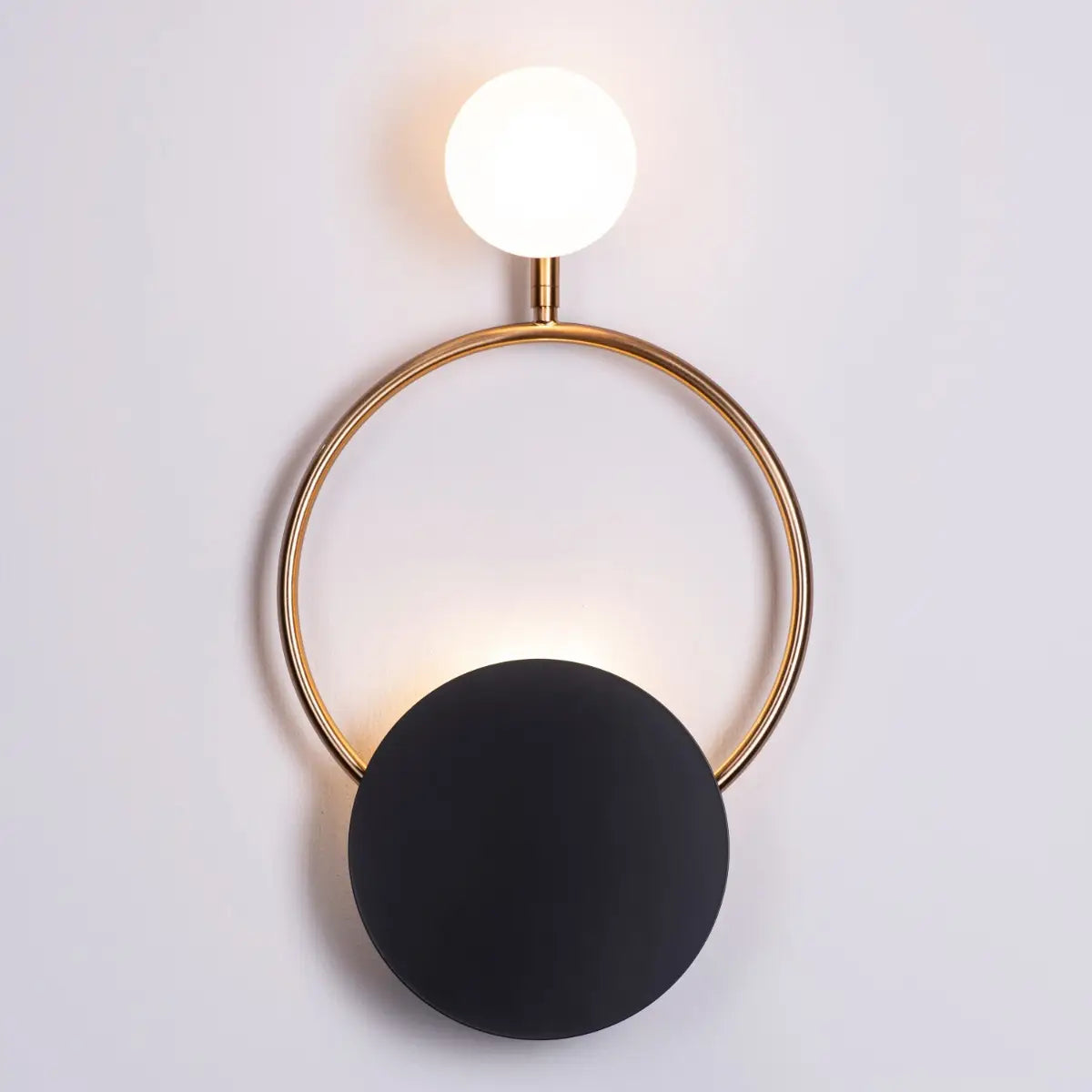 TIO's Dot Spot (Gold) Wall Light | Gold and Black Finish