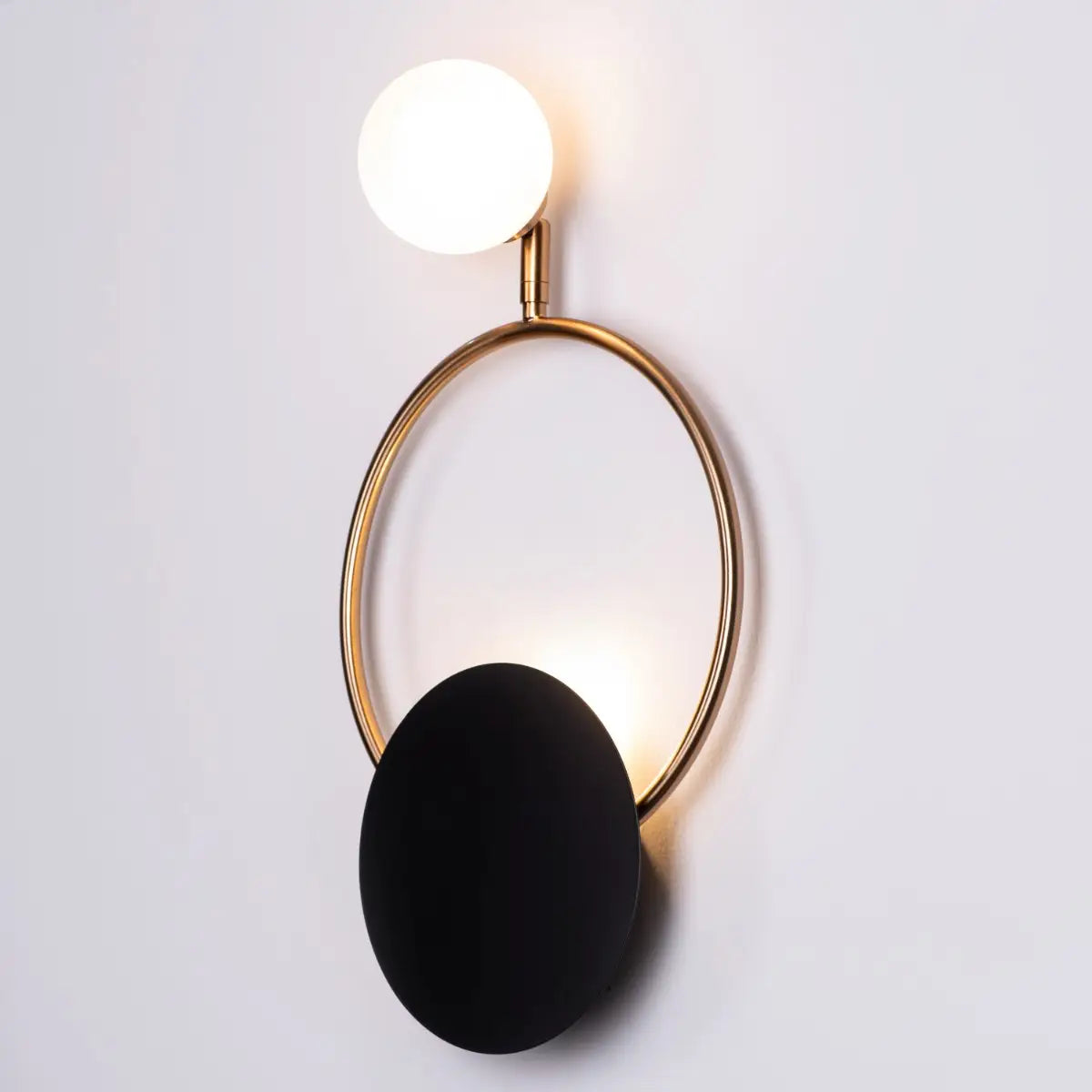 TIO's Dot Spot (Gold) Wall Light | Gold and Black Finish