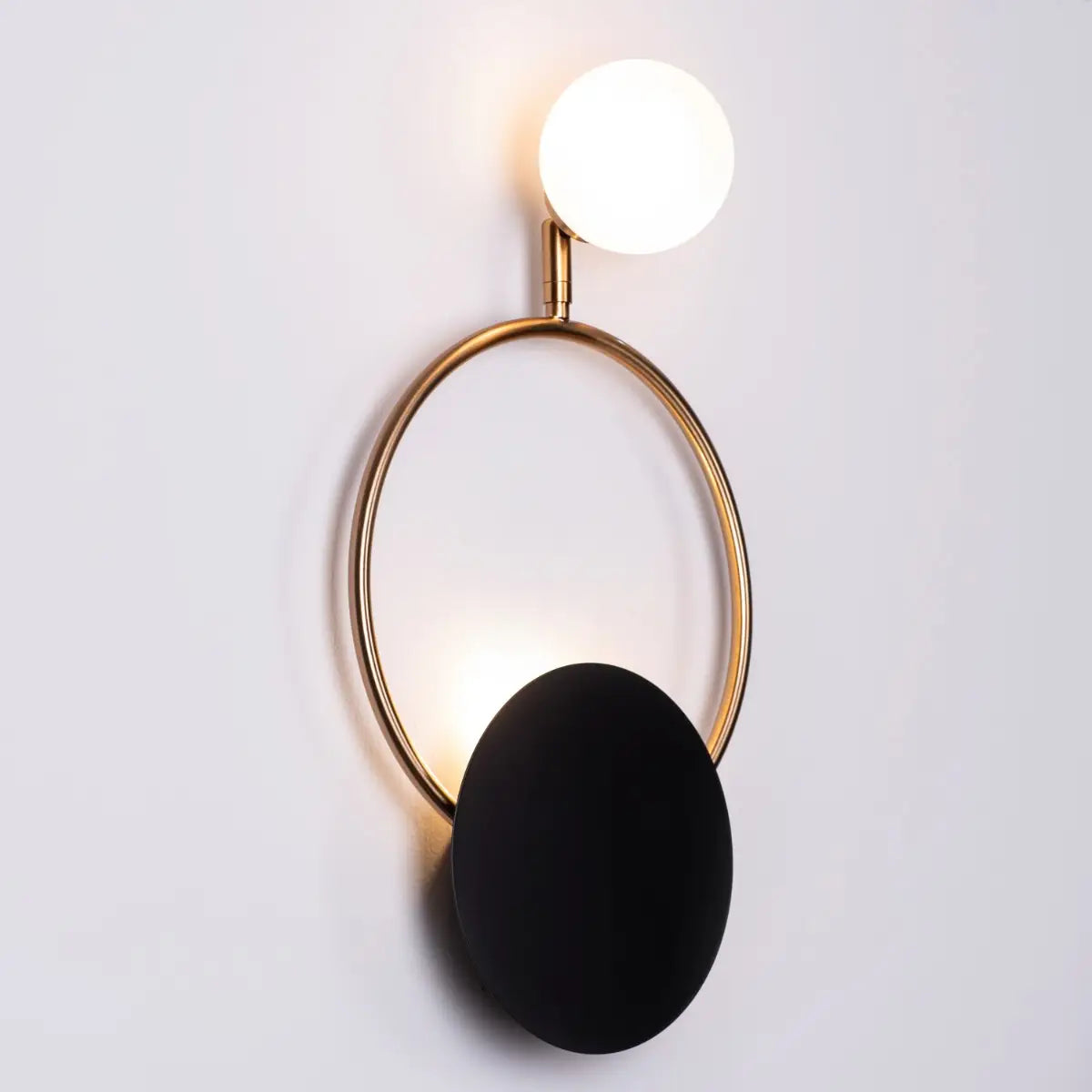 TIO's Dot Spot (Gold) Wall Light | Gold and Black Finish