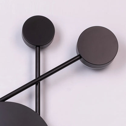 TIO's On A Lark (Black, Built-In LED) Wall Light | Black Finish